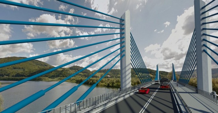 Ogłoszono przetarg na budowę mostu na Dunajcu w Kurowie, w ciągu DK75.