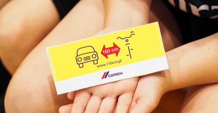 Bezpieczne zajęcia z ruchu drogowego z Cemex Polska Bezpieczne zajęcia z ruchu drogowego z Cemex Polska