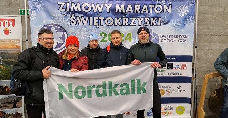 Nordkalk Team w Zimowym Maratonie Świętokrzyskim Nordkalk Team w Zimowym Maratonie Świętokrzyskim