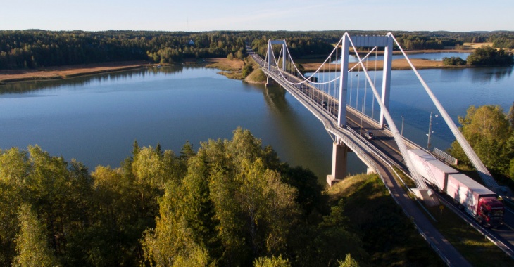 Krok w kierunku zmniejszenia śladu węglowego transportu produktów Nordkalk Krok w kierunku zmniejszenia śladu węglowego transportu produktów Nordkalk