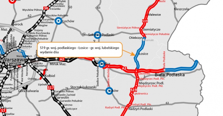 Kolejny krok do budowy S19 w województwie mazowieckim Kolejny krok do budowy S19 w województwie mazowieckim