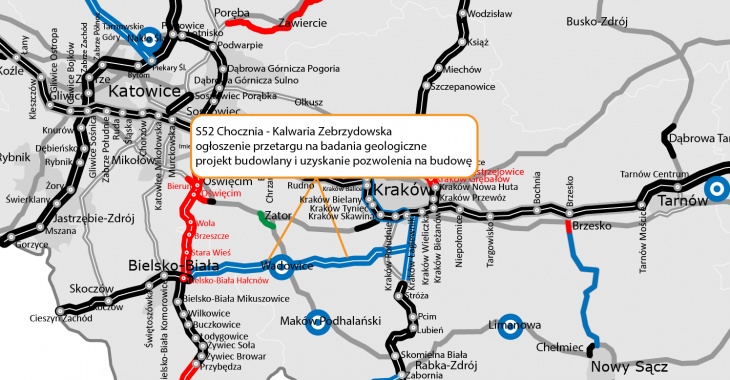 S52 BDI - czas na obwodnice Wadowic i Kalwarii Zebrzydowskiej S52 BDI - czas na obwodnice Wadowic i Kalwarii Zebrzydowskiej
