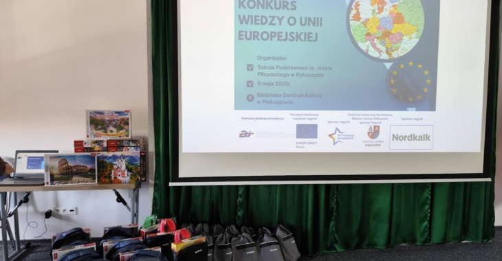 Nordkalk wspiera edukację i rozwój młodzieży – Gminny Konkurs Wiedzy o Unii Europejskiej Nordkalk wspiera edukację i rozwój młodzieży – Gminny Konkurs Wiedzy o Unii Europejskiej