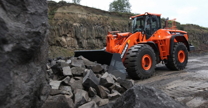 Nowe ładowarki kołowe Doosan zgodne z normą Stage IV Nowe ładowarki kołowe Doosan zgodne z normą Stage IV