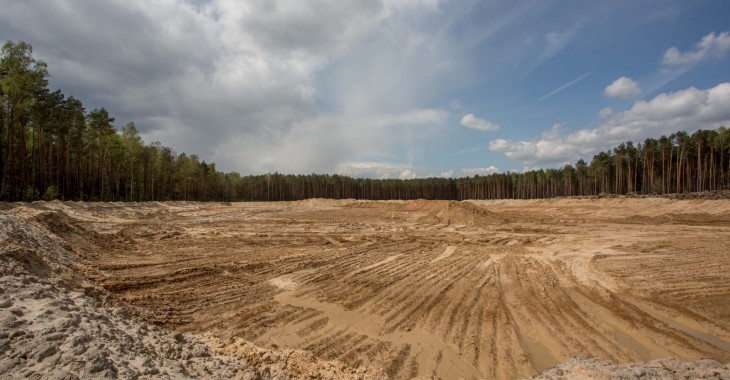 Kopalnia Grudzeń Las rozpoczęła eksploatację nowego złoża piasku