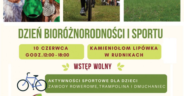 10 czerwca weź udział w pikniku Dzień Bioróżnorodności i sportu z CEMEX 10 czerwca weź udział w pikniku Dzień Bioróżnorodności i sportu z CEMEX