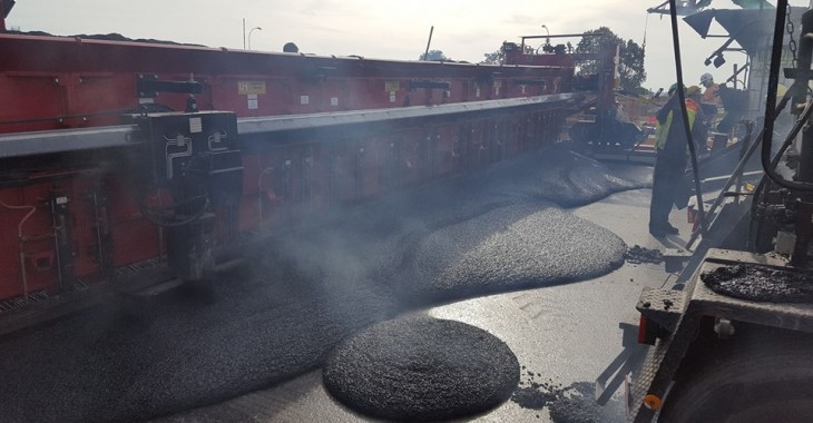 LOTOS Asfalt na moście w Kiezmarku LOTOS Asfalt na moście w Kiezmarku