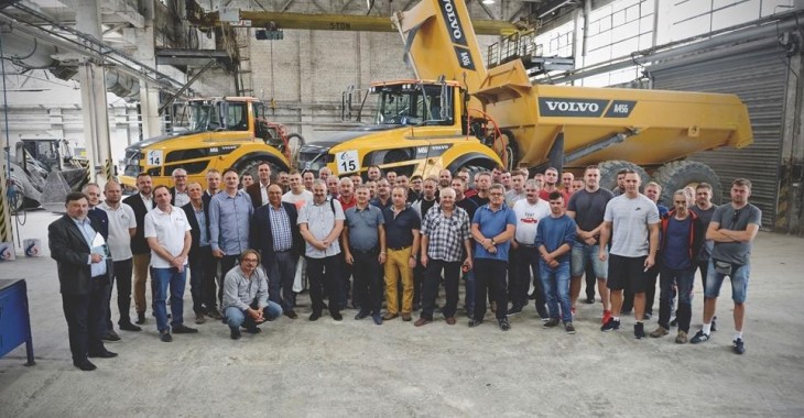 Volvo Maszyny Budowlane już 10 lat współpracuje z Cementownią WARTA S.A. Volvo Maszyny Budowlane już 10 lat współpracuje z Cementownią WARTA S.A.