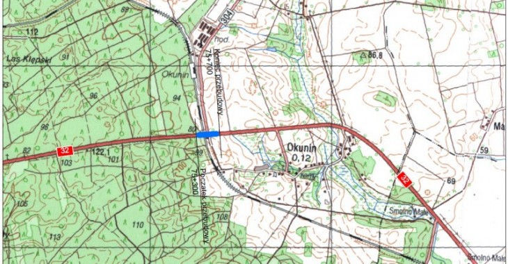Ma być bezpieczniej na DK32 w kierunku Babimostu Ma być bezpieczniej na DK32 w kierunku Babimostu