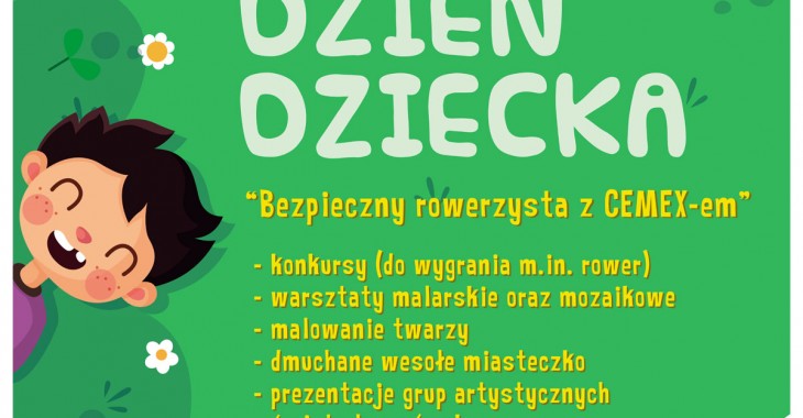 Dzień Dziecka z CEMEX Polska pod znakiem bezpieczeństwa Dzień Dziecka z CEMEX Polska pod znakiem bezpieczeństwa