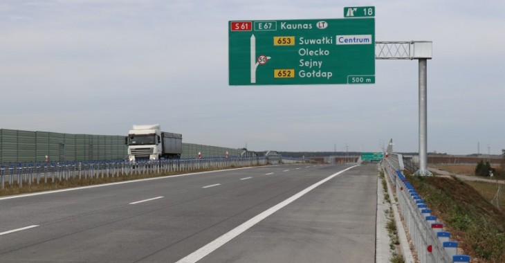 Są chętni na dokończenie odcinka S61 Suwałki - Budzisko Są chętni na dokończenie odcinka S61 Suwałki - Budzisko