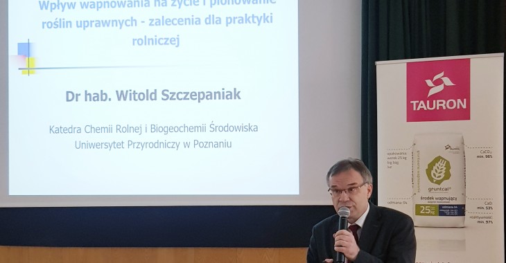 Wapnowanie – gleba i plony naturalnie lepsze Wapnowanie – gleba i plony naturalnie lepsze