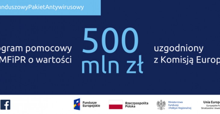 500 milionów złotych dla gospodarki z kolejnego programu pomocowego MFiPR