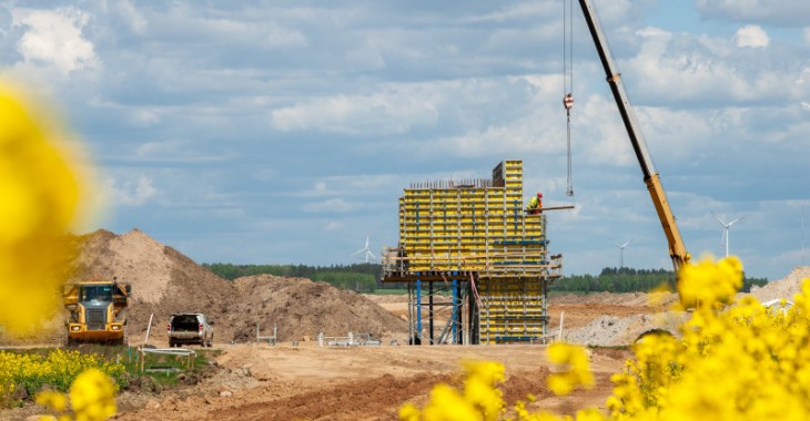 Dzieje się na budowie S7 Napierki - Płońsk Dzieje się na budowie S7 Napierki - Płońsk