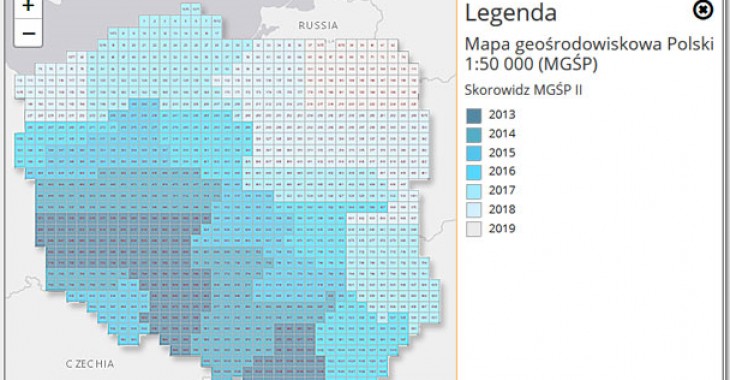 Nowe arkusze II edycji Mapy Geośrodowiskowej Polski dostępne w internecie Nowe arkusze II edycji Mapy Geośrodowiskowej Polski dostępne w internecie