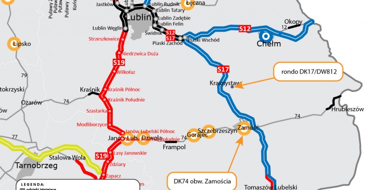 Zamość zyska obwodnicę z Programu budowy 100 obwodnic Zamość zyska obwodnicę z Programu budowy 100 obwodnic