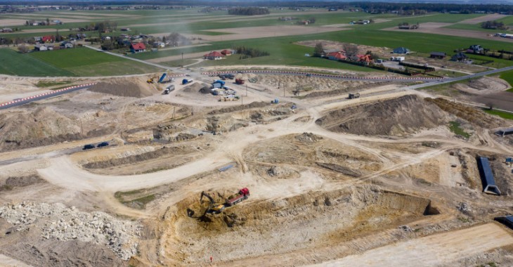 Ruszyły prace na budowie S19 Kamień - Sokołów Małopolski Północ Ruszyły prace na budowie S19 Kamień - Sokołów Małopolski Północ