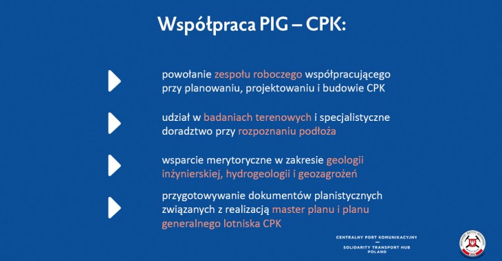 Państwowy Instytut Geologiczny pomoże w realizacji Centralnego Portu Komunikacyjnego Państwowy Instytut Geologiczny pomoże w realizacji Centralnego Portu Komunikacyjnego