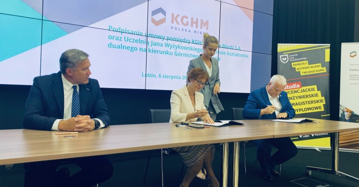 KGHM pomoże wykształcić górników i geologów KGHM pomoże wykształcić górników i geologów