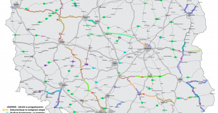 GDDKiA: Przygotowujemy do budowy kolejne inwestycje GDDKiA: Przygotowujemy do budowy kolejne inwestycje
