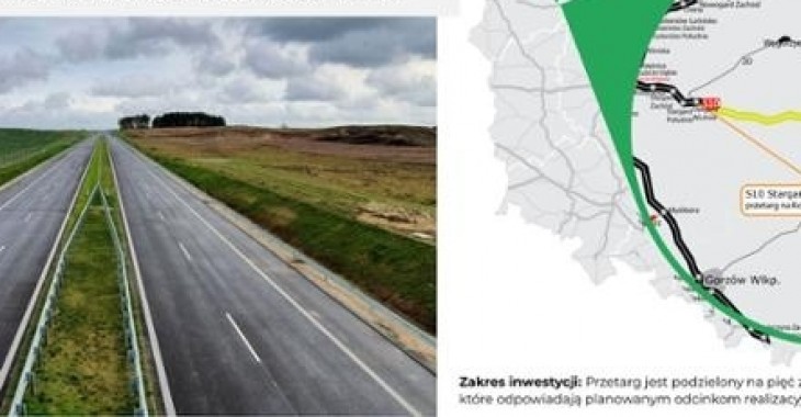Ruszył przetarg na dalsze prace przygotowawcze dla S10 Stargard - Piła