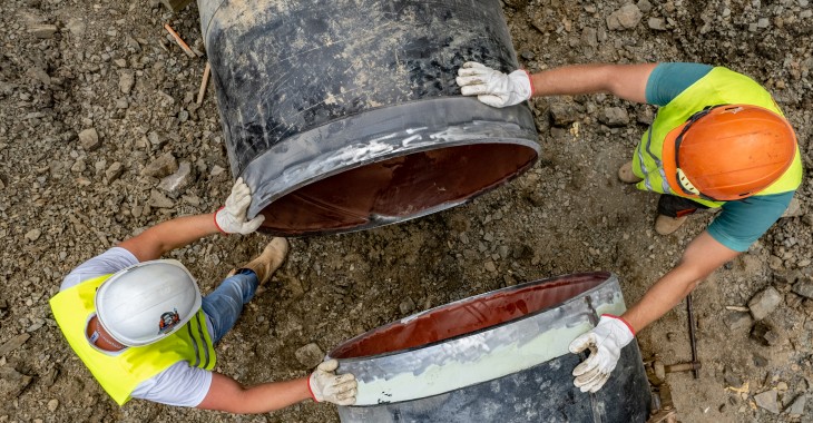 Budimex wykonał „złotą spoinę” na budowanym na zlecenie GAZ-SYSTEM interkonektorze gazowym pomiędzy Polską a Słowacją