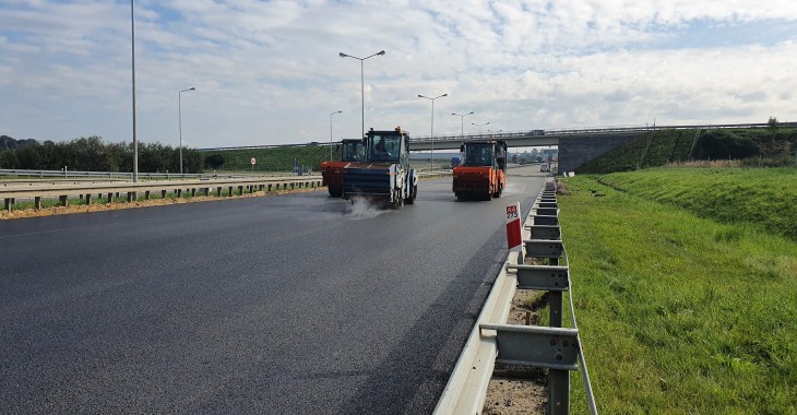 Postęp prac przy remoncie autostrady A4 w woj. opolskim Postęp prac przy remoncie autostrady A4 w woj. opolskim