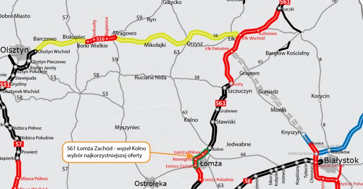S61 obwodnica Łomży. Grupa NDI z szansą na budowę