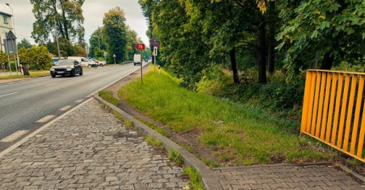 Bezpieczeństwo na DK78 w Świerklańcu zostanie poprawione Bezpieczeństwo na DK78 w Świerklańcu zostanie poprawione