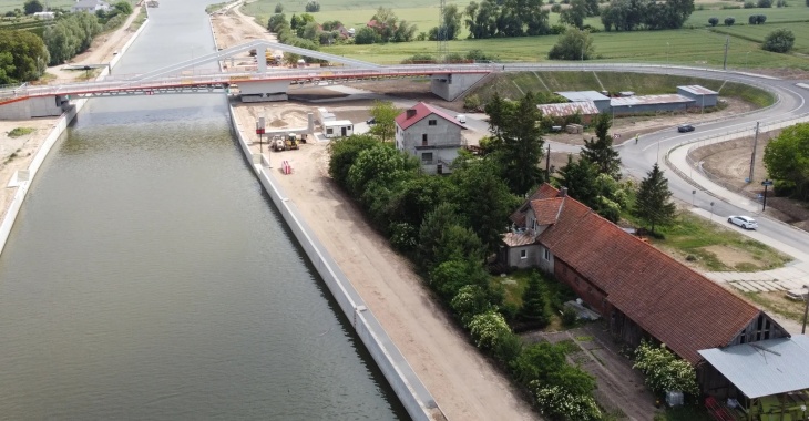 Budimex zakończył budowę mostu obrotowego w Nowakowie Budimex zakończył budowę mostu obrotowego w Nowakowie