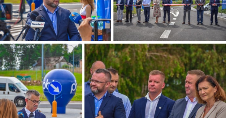Otwarcie łącznika drogi ekspresowej S-19S19 Rzeszów - Południe Otwarcie łącznika drogi ekspresowej S-19S19 Rzeszów - Południe